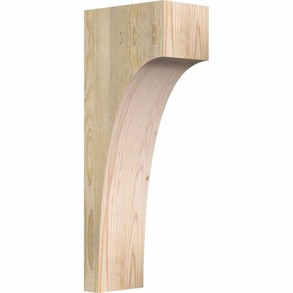 Ekena Millwork Huntington Rough Sawn Corbel, Douglas Fir, 6"W x 10"D x 26"H COR06X10X26HUN00RDF - main